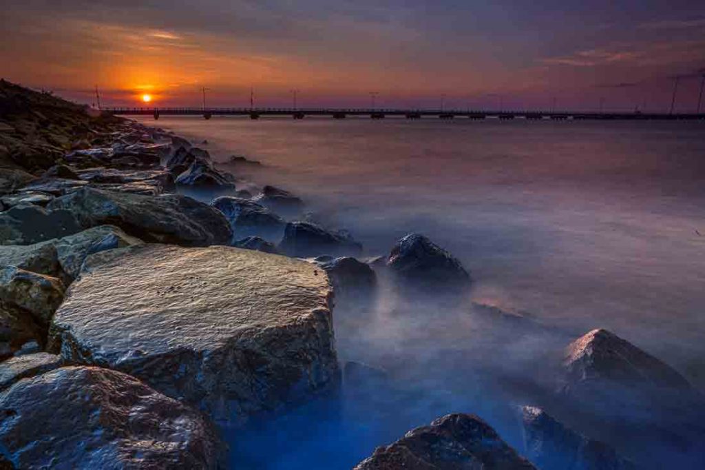 Sunset di Pelabuhan Probolinggo